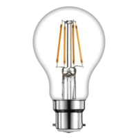 Tezla LED GLS Filament Lamp Clear BC - 7W 810 Lm