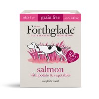 Forthglade Complete Meal Adult Dog Grain Free Salmon with Potato & Veg 18x395g