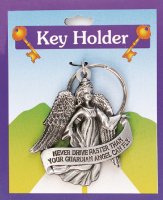 Pewter Key Ring/Guardian Angel   (75/153)
