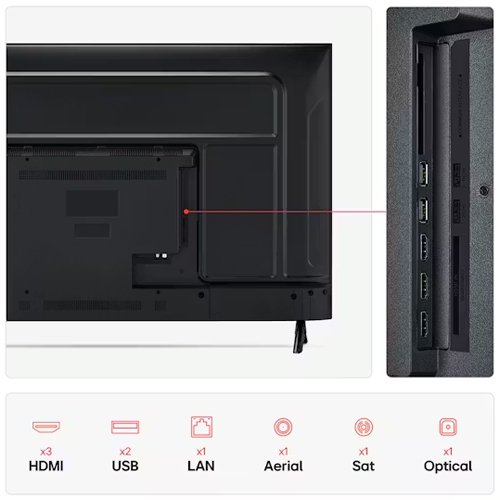 LG 43" 4K Ultra HD HDR LED Smart TV | 43UA73006LAAEK 4