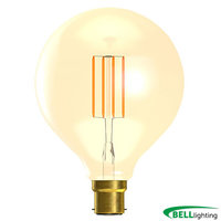 Bell 4W BC LED Vintage Globe 125mm 2000K Non Dimmable