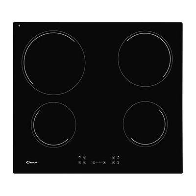 Candy 60cm 4 Zone Built-In Ceramic Hob - Black