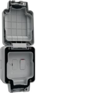 Hager Sollysta 13A Switched Spur IP66 Switch WXPSSU83FO