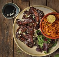 Ready Cooked BBQ Lamb Ribs Halal  10x270x300gr