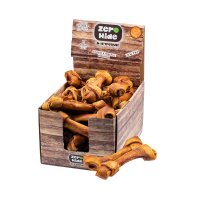 Zero Hide Peanut Butter & Chicken Large knotted Bones with Display Box 1.3kg