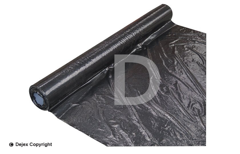 1.5m x 250m x 30mu PERF.POLY (FINE)