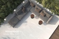 Nuova Dark Grey Porcelain 900x600 21.6sqm