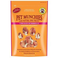 Pet Munchies Chicken Dumbbell Dog Treat 8x80gm