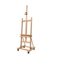 Movable H-Frame Studio Easel