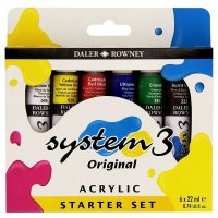Daler Rowney System3 - Starter Set (6 x 22ml)