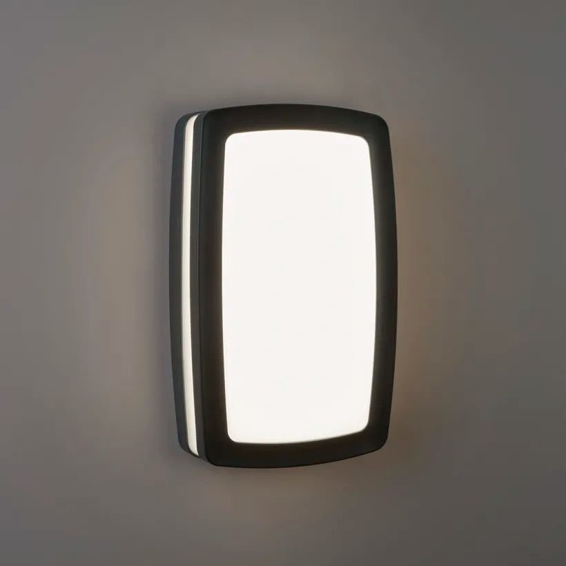 Searchlight Tokyo 12W Dark Grey Surface Wall Light