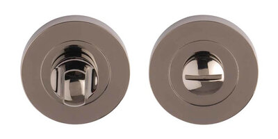 Dale Hardware Black Nickel Bathroom Turn & Release (Set) DH003542
