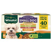 Winalot Pouch Small Dog Mixed in Gravy 100g 40pk Mega pk x 1