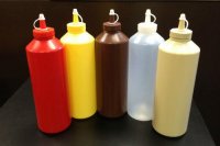 Sauce Bottle 1lt (35oz) Clear