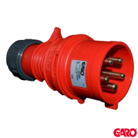 GARO, P432-6S, 32A 5PIN 200-415V PLUG
