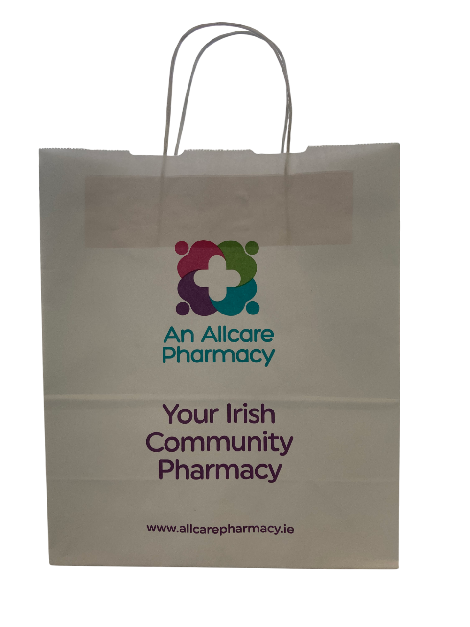 32x12x41cm ALLCARE PHARMACY CARRIER BAGS