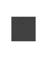 SLATE ANTHRACITE 900MM SQUARE SHOWER TRAY & WASTE