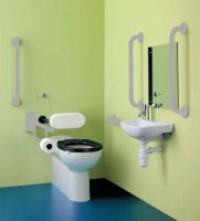 DOC-M 21+ BACK TO WALL PACK RIGHT HAND GREY RAILS S0686LJ