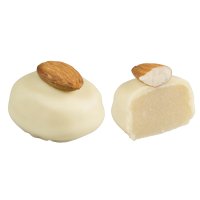 Enchante - marzipan in white chocolate with almond 21g - 1.2kg