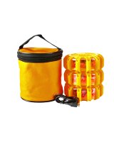 Genfitt Led Warning Amber Rechargeable Flare