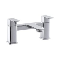 Tucker French Exelby Bath Filler Tap (Two Taphole) Chrome