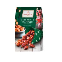 Roasted caramelised almonds in green gift carton 10x100g