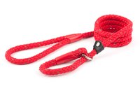 Ancol Nylon Reflective Rope Slip Lead 1/2" x 59" Red x 1
