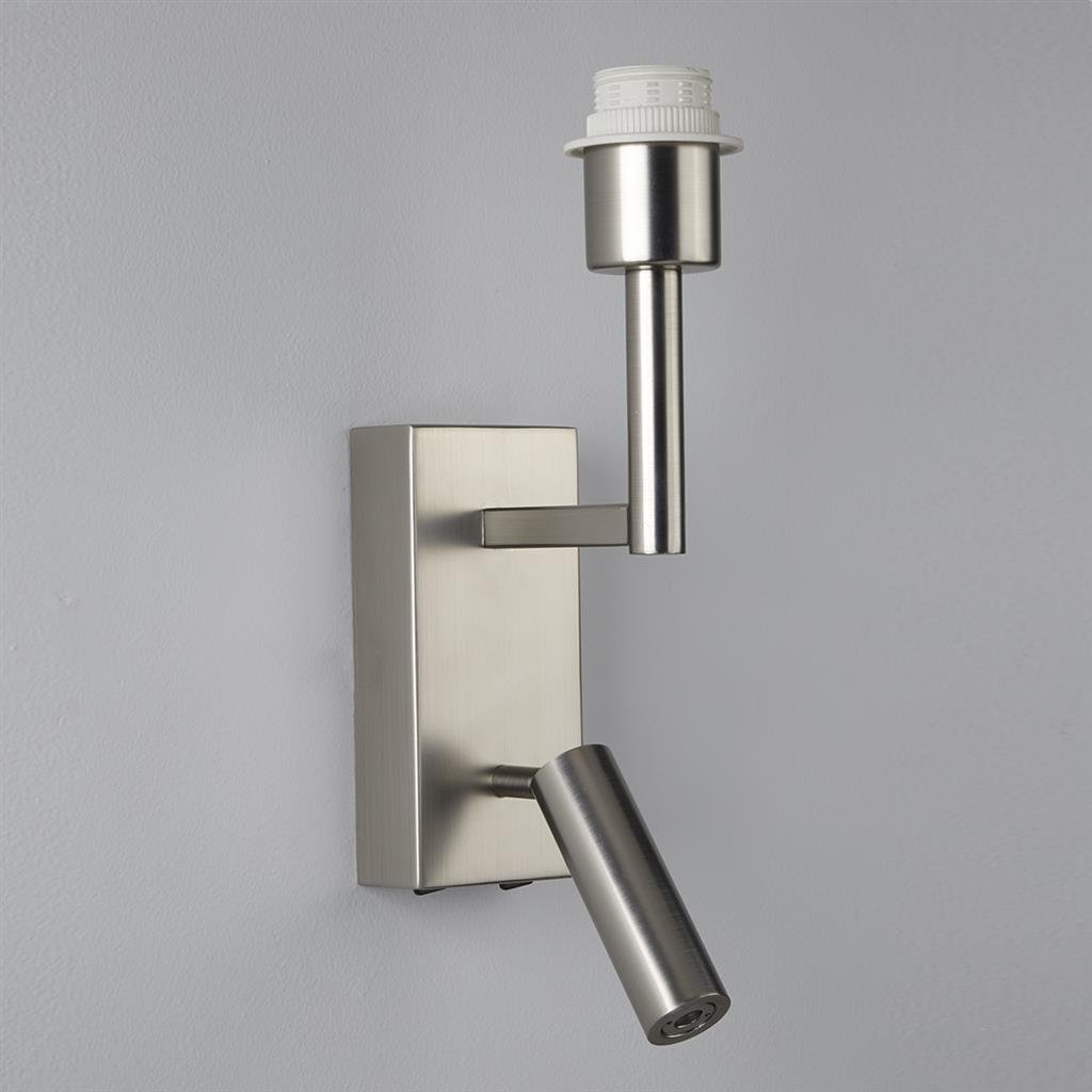 Searchlight Victoria Satin Nickel Reader Light