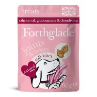 Forthglade Grain Free Soft Bite Natural Treats Joints & Bones Salmon & Glucosamine 8x90g