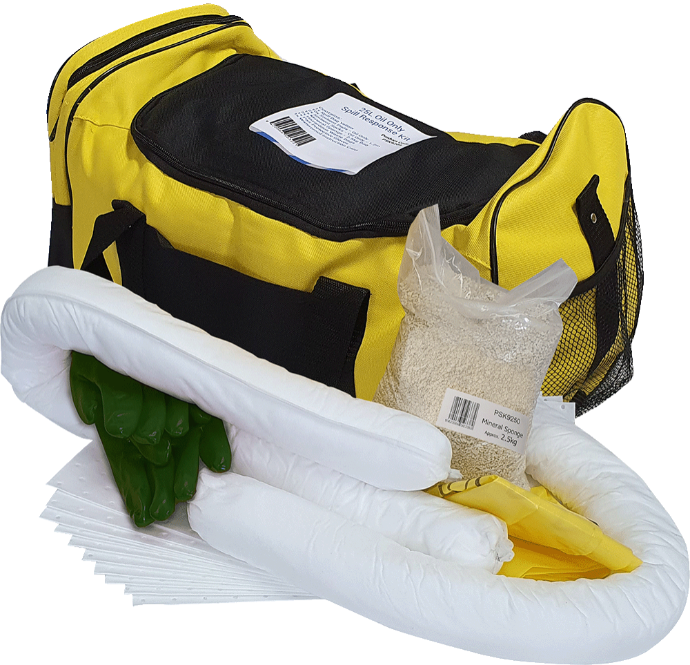 Oil/Fuel Vehicle Spill Kit 25L