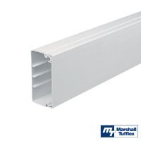100X50 2 Compartment PVC Trunking MTRS100/50 (3m)