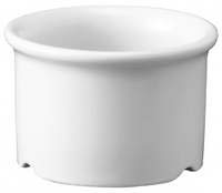 White Dip Dish / Butter Pad 1.5oz Carton of 24