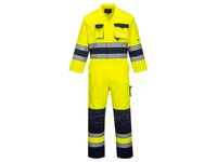 PORTWEST TX55 Texo Hi-Visibility Coverall Yellow/Navy