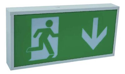 EVOLEC LED 3W MAINTAINED EXIT BOX  ( BOX 10 ) | LEXMLED/V2