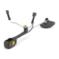 SBC700DAE Battery Grass Trimmer / Brush Cutter (Bike Handle)