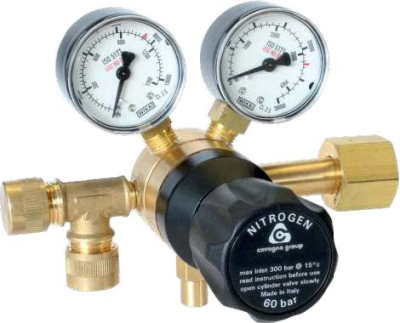 HP Drukregelaar RH - N2 - 35bar - DIN477#10 - 1/4"SAE