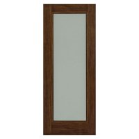 Shaker Luxury Laminate Walnut Opal Laminate Glass