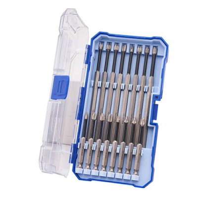 Faithfull Long Series Impact Driver Bit Set