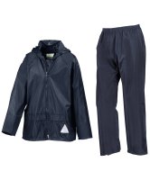 RESULT KIDS WATERPROOF JACKET/TROUSER SUIT IN CARRY BAG