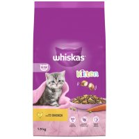 Whiskas Dry 2-12mths Cat Complete With Chicken 4x1.9kg