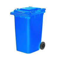 Blue 240L Wheelie Bin