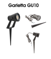 ANSELL Garletta GU10 Led Wall or Spike
