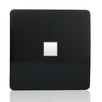 TRENDI SINGLE PC (COMPUTER) SOCKET BLACK