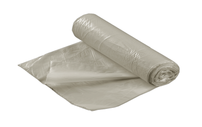 CHSA 90L 10KG NATURAL REFUSE SACKS ON A ROLL