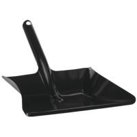 Vikan Metal Dustpan, 245mm, Black