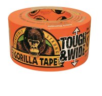 GORILLA TAPE BLACK TOUGH & WIDE 75MM X 27 MTR
