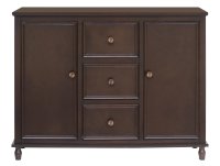 In Stock March Jacobean Brown 2 Door 3 Drawer Unit