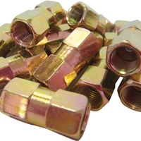 Female 2 Way Brake Pipe Connector 3/8 UNF x 24 TPI