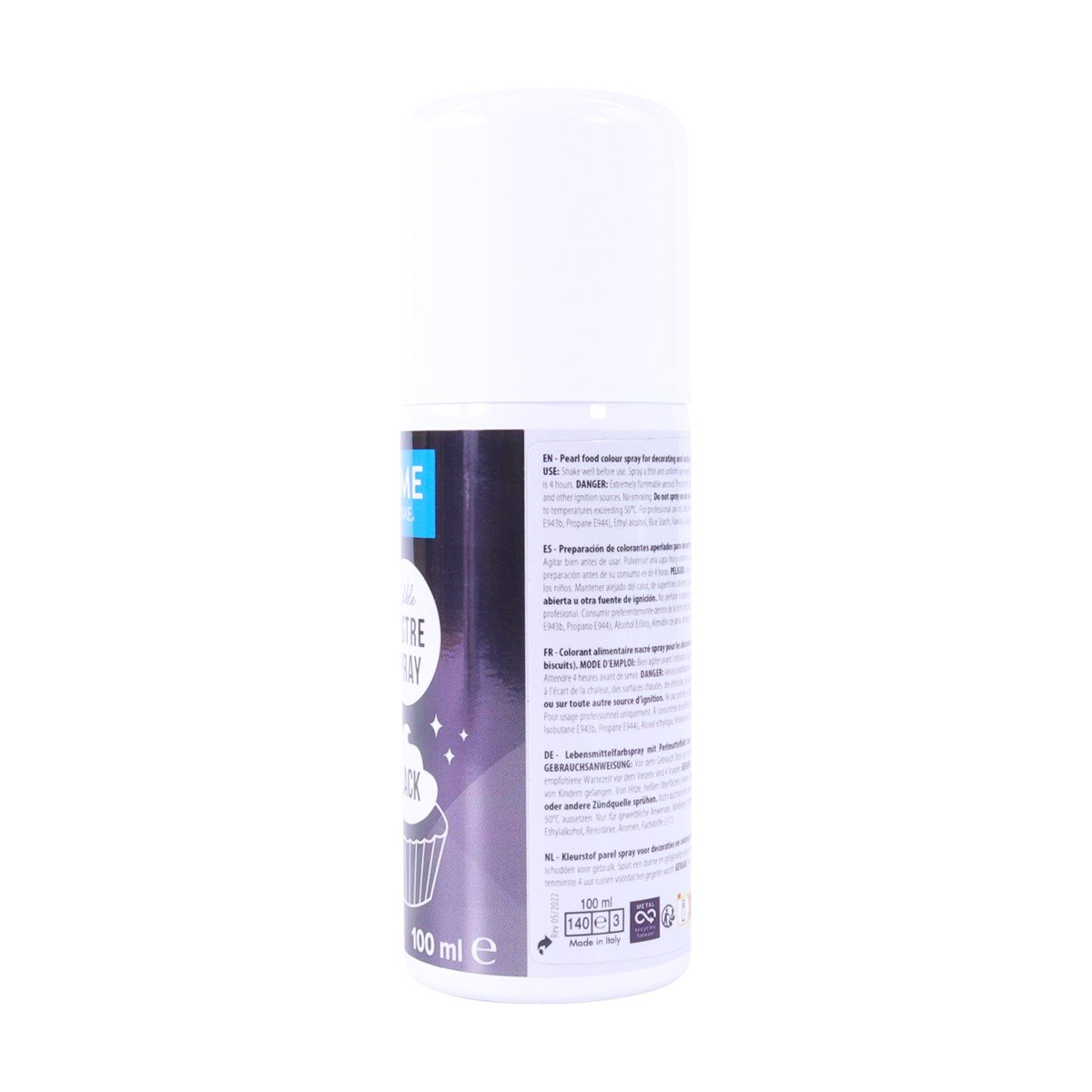 NEW BLACK EDIBLE LUSTRE SPRAY 100ML