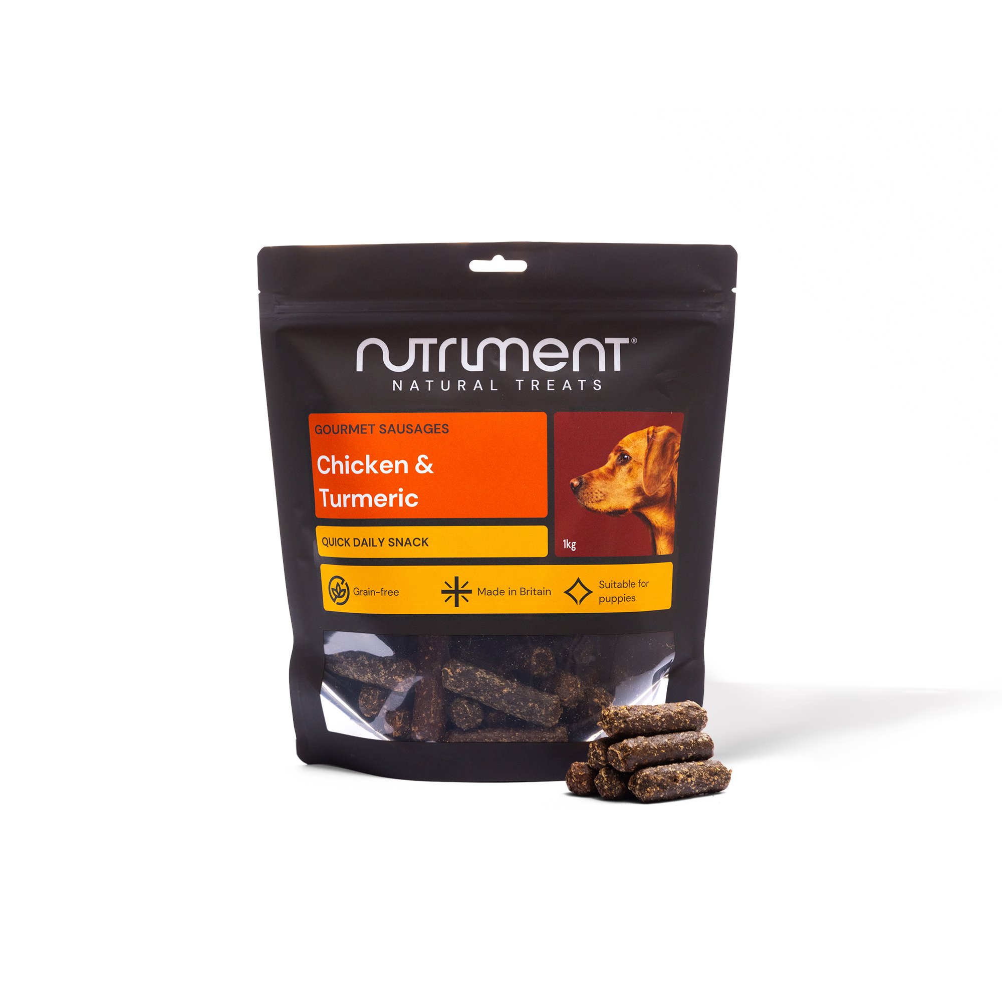 Dried Gourmet Nutriment Golden Paste Short Sausages 1kg